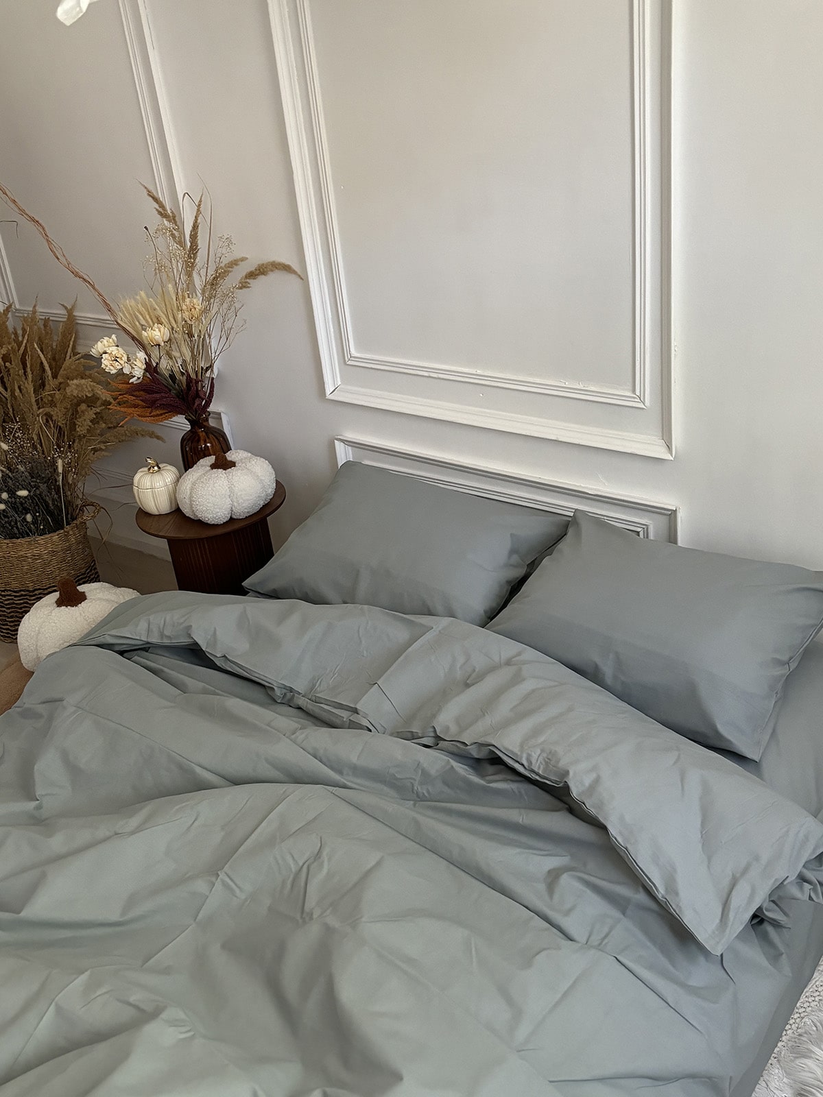 Комплект постільної білизни із бязі Light Gray