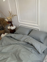 Комплект постільної білизни із бязі Light Gray