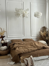 Комплект постільної білизни із бязі Beige