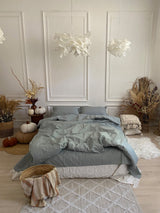 Комплект постільної білизни із бязі Light Gray