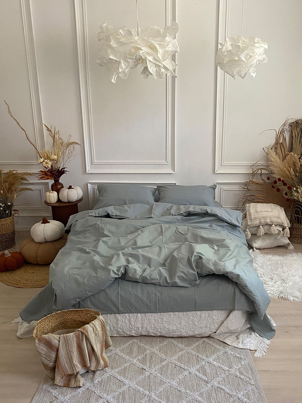 Комплект постільної білизни із бязі Light Gray