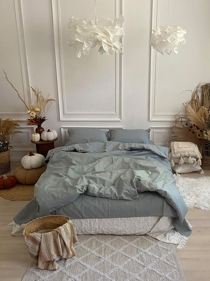 Комплект постільної білизни із бязі Light Gray