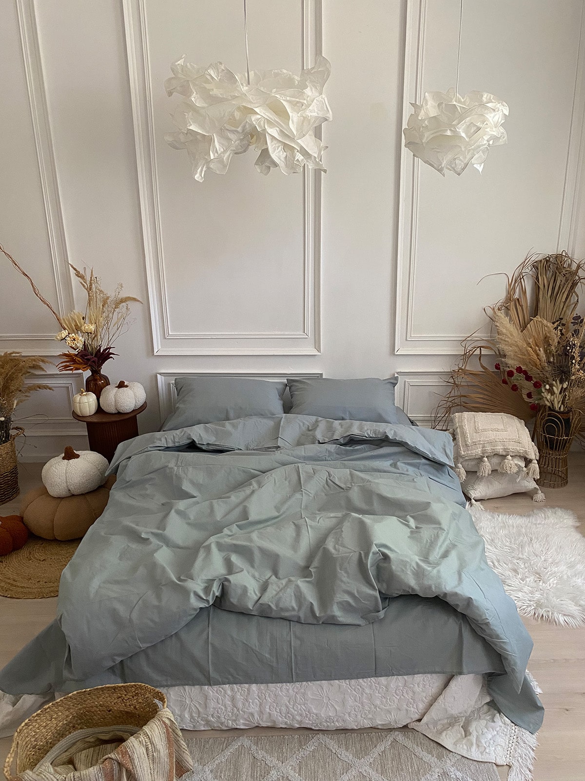 Комплект постільної білизни із бязі Light Gray