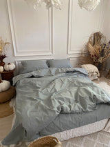 Комплект постільної білизни із бязі Light Gray