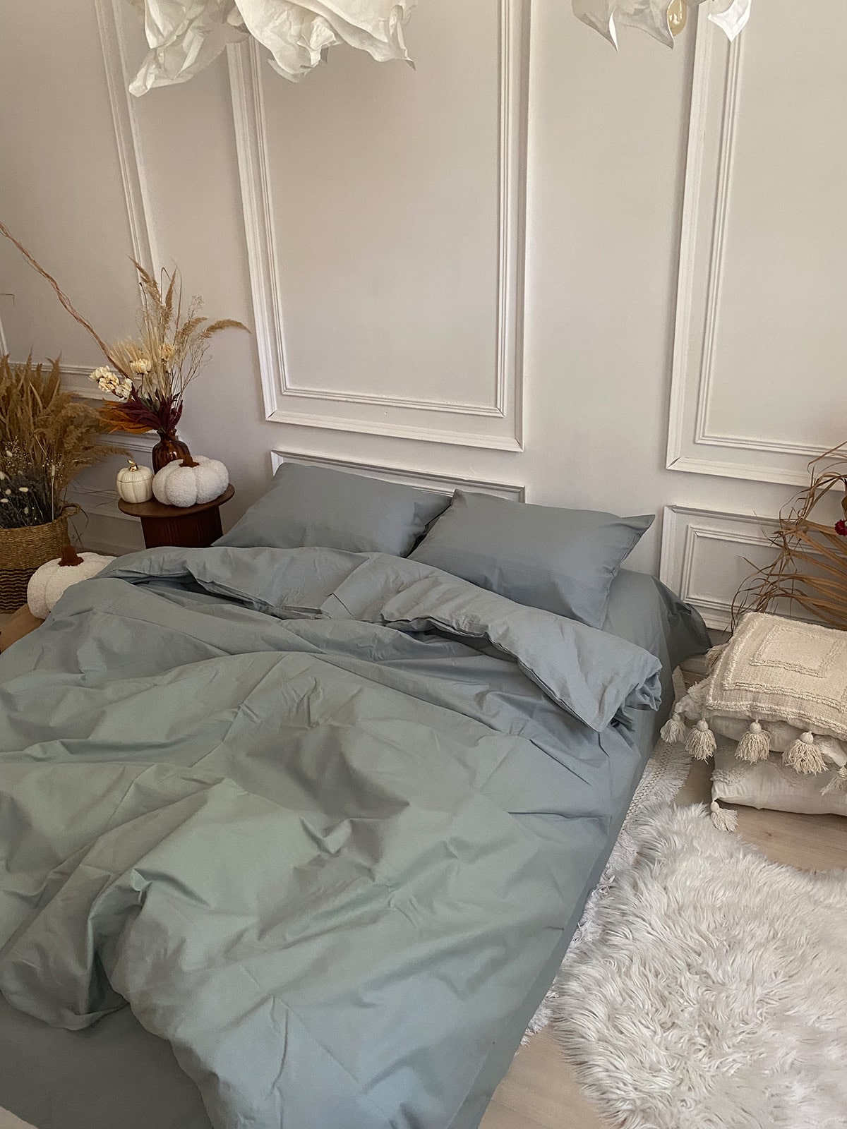 Комплект постільної білизни із бязі Light Gray