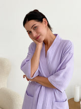 Жіночий халат мусліновий Comfort