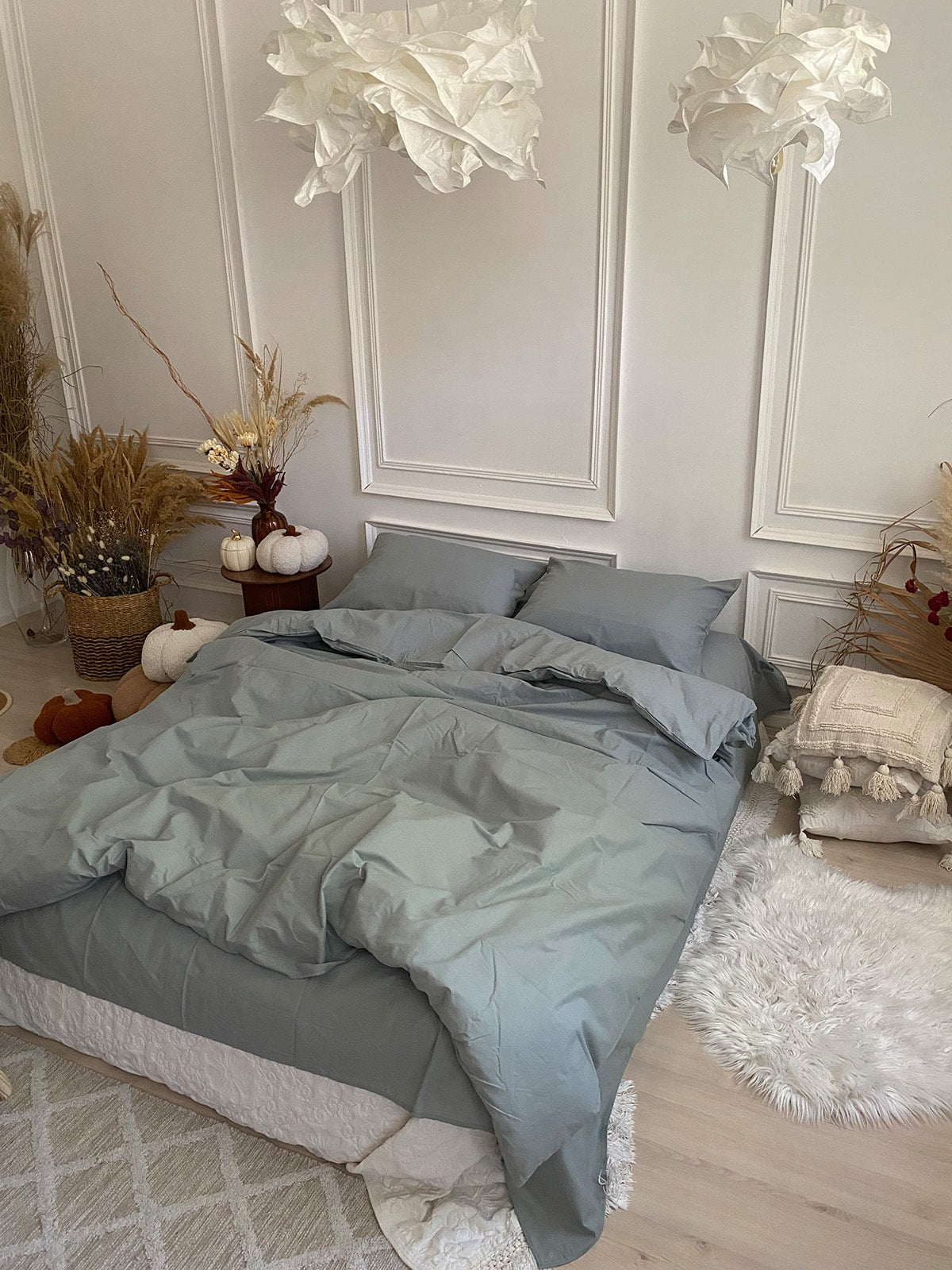 Комплект постільної білизни із бязі Light Gray