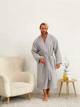 Чоловічий халат вафельний Kimono