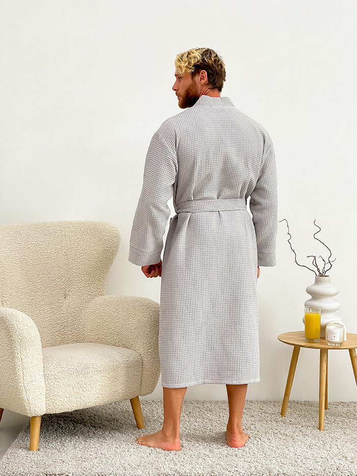 Чоловічий халат вафельний Kimono