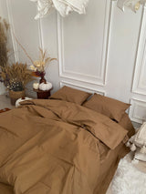 Комплект постільної білизни із бязі Beige