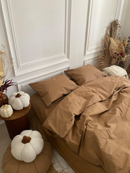 Комплект постільної білизни із бязі Beige