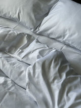 Комплект постільної білизни із преміум сатину White