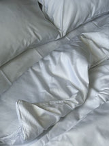 Комплект постільної білизни із преміум сатину White