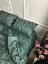 Комплект постільної білизни із ранфорсу Smaragd Marble