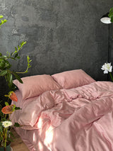 Комплект постільної білизни із преміум сатину Powder