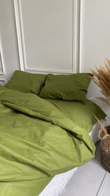 Комплект постільної білизни із бязі Pistachio