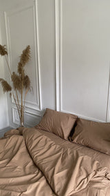 Комплект постільної білизни із бязі Beige