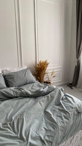 Комплект постільної білизни із бязі Light Gray