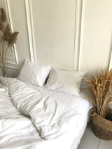 Комплект постільної білизни із бязі White