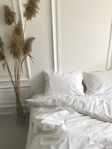 Комплект постільної білизни із бязі White