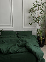 Комплект постільної білизни із бязі Smaragd