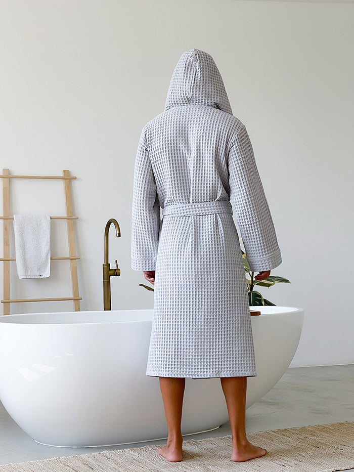 Чоловічий халат з грецької вафельки Ares