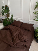 Комплект постільної білизни із бязі Chocolate