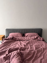 Комплект постільної білизни із вареної бавовни Rose