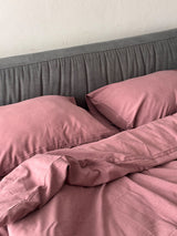 Комплект постільної білизни із вареної бавовни Rose