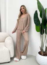 Піжама жіноча в рубчик Rubi