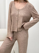 Піжама жіноча в рубчик Rubi