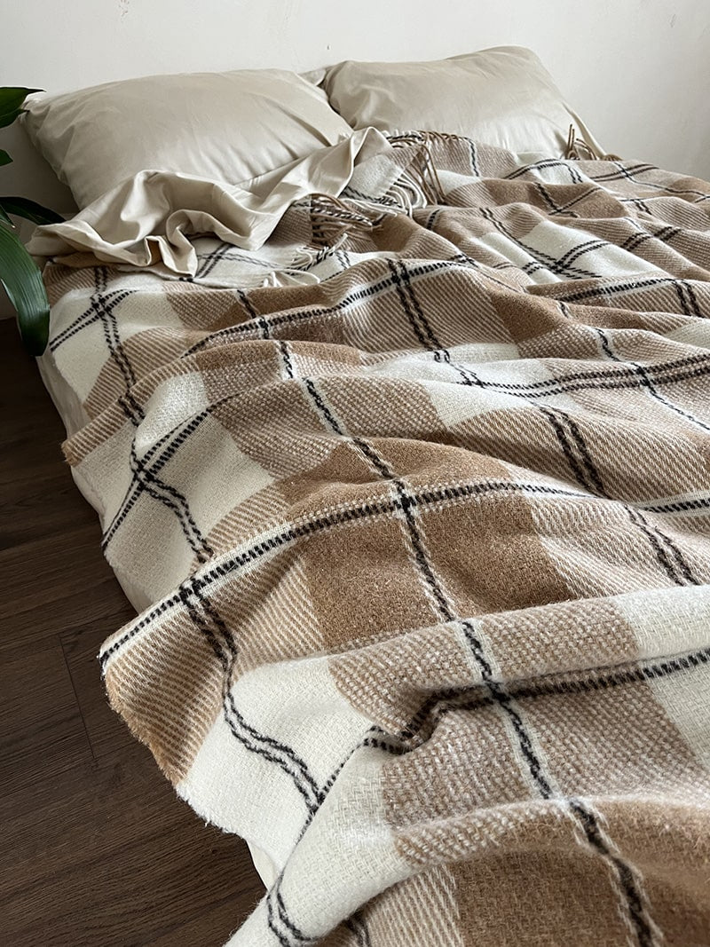 Шерстяний плед Wool Cube