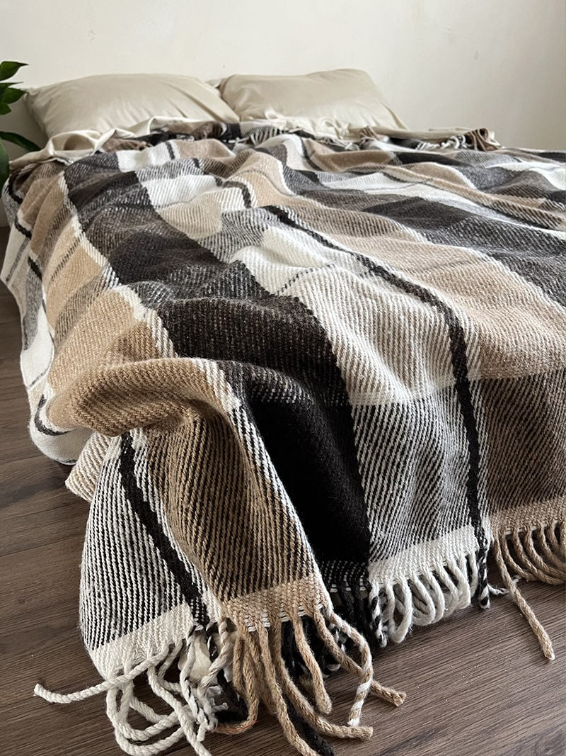 Шерстяний плед Wool Cube