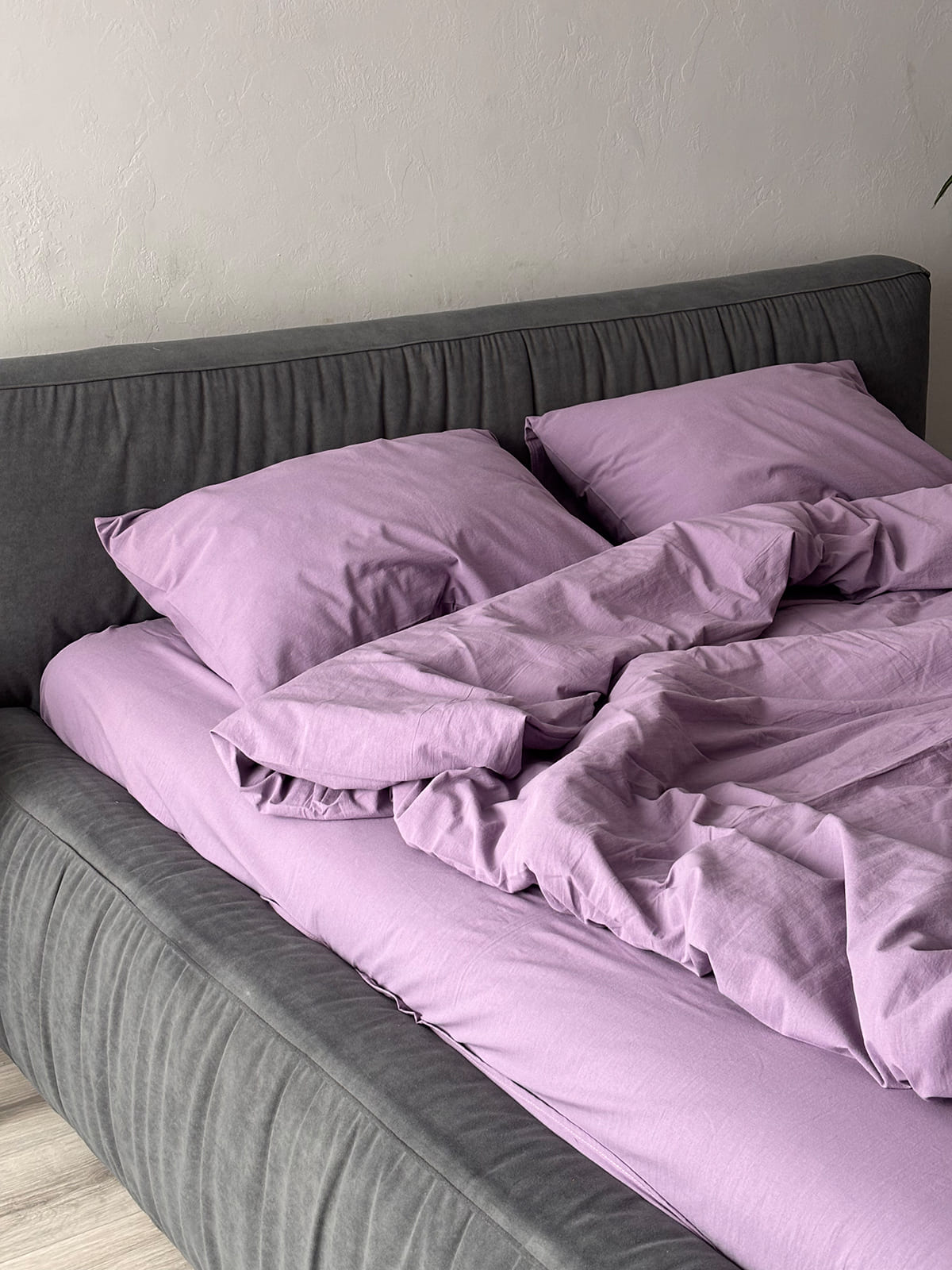 Комплект постільної білизни із вареної бавовни Lavender