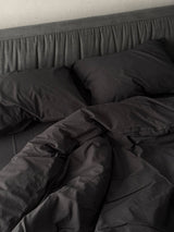 Комплект постільної білизни із вареної бавовни Graphite