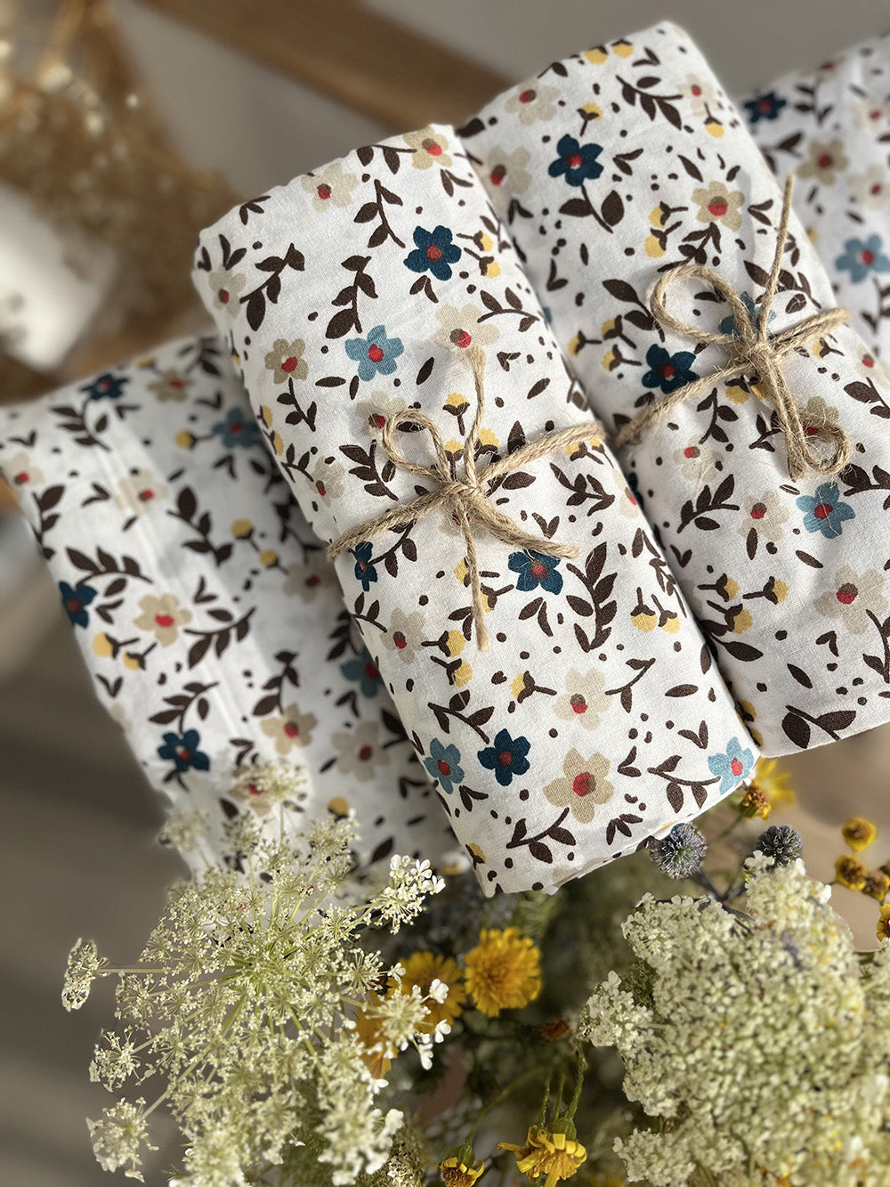 Комплект постільної білизни із ранфорсу Floral