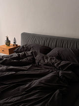 Комплект постільної білизни із вареної бавовни Graphite