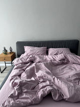 Комплект постільної білизни із вареної бавовни Lilac
