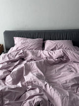 Комплект постільної білизни із вареної бавовни Lilac