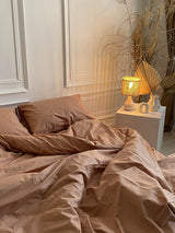 Комплект постільної білизни із ранфорсу Beige