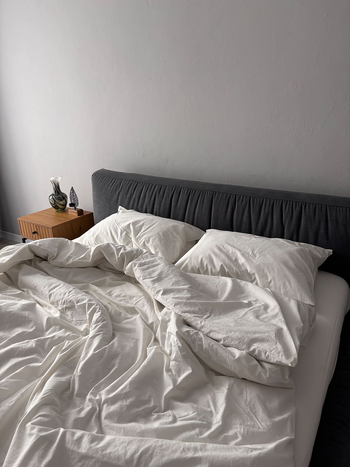 Комплект постільної білизни із вареної бавовни Cloud