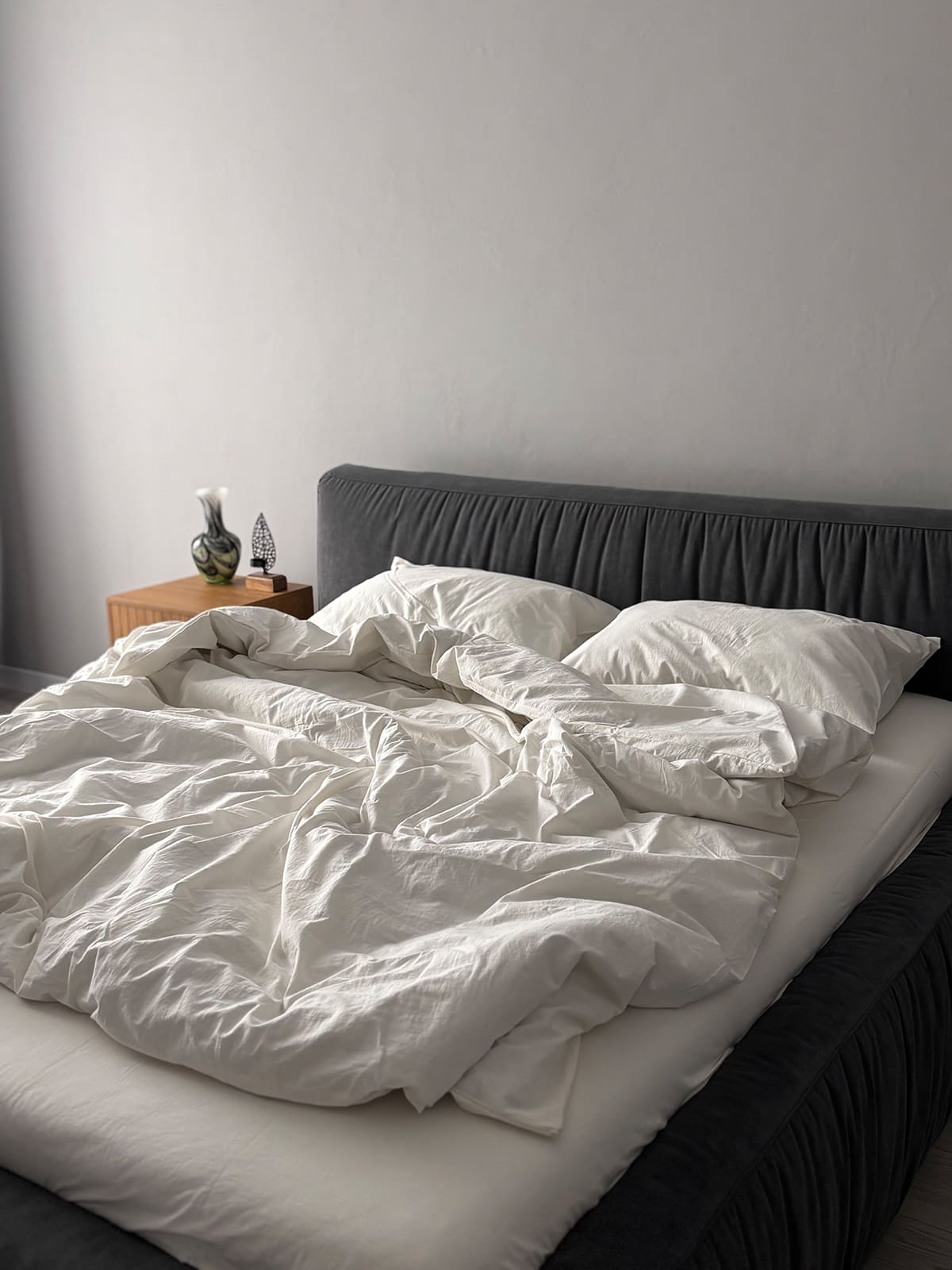 Комплект постільної білизни із вареної бавовни Cloud