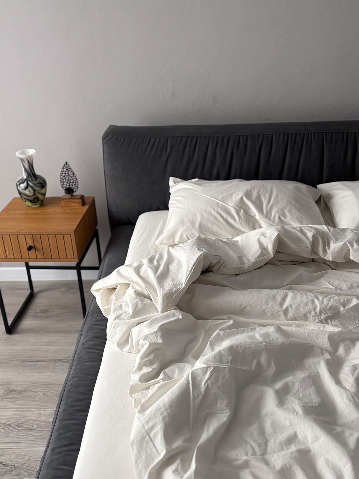 Комплект постільної білизни із вареної бавовни Cloud