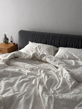 Комплект постільної білизни із вареної бавовни Cloud