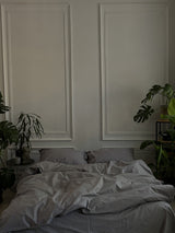 Комплект постільної білизни із ранфорсу Light Gray