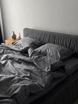 Комплект постільної білизни із ранфорсу Graphite Marble