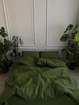 Комплект постільної білизни із бязі Matcha