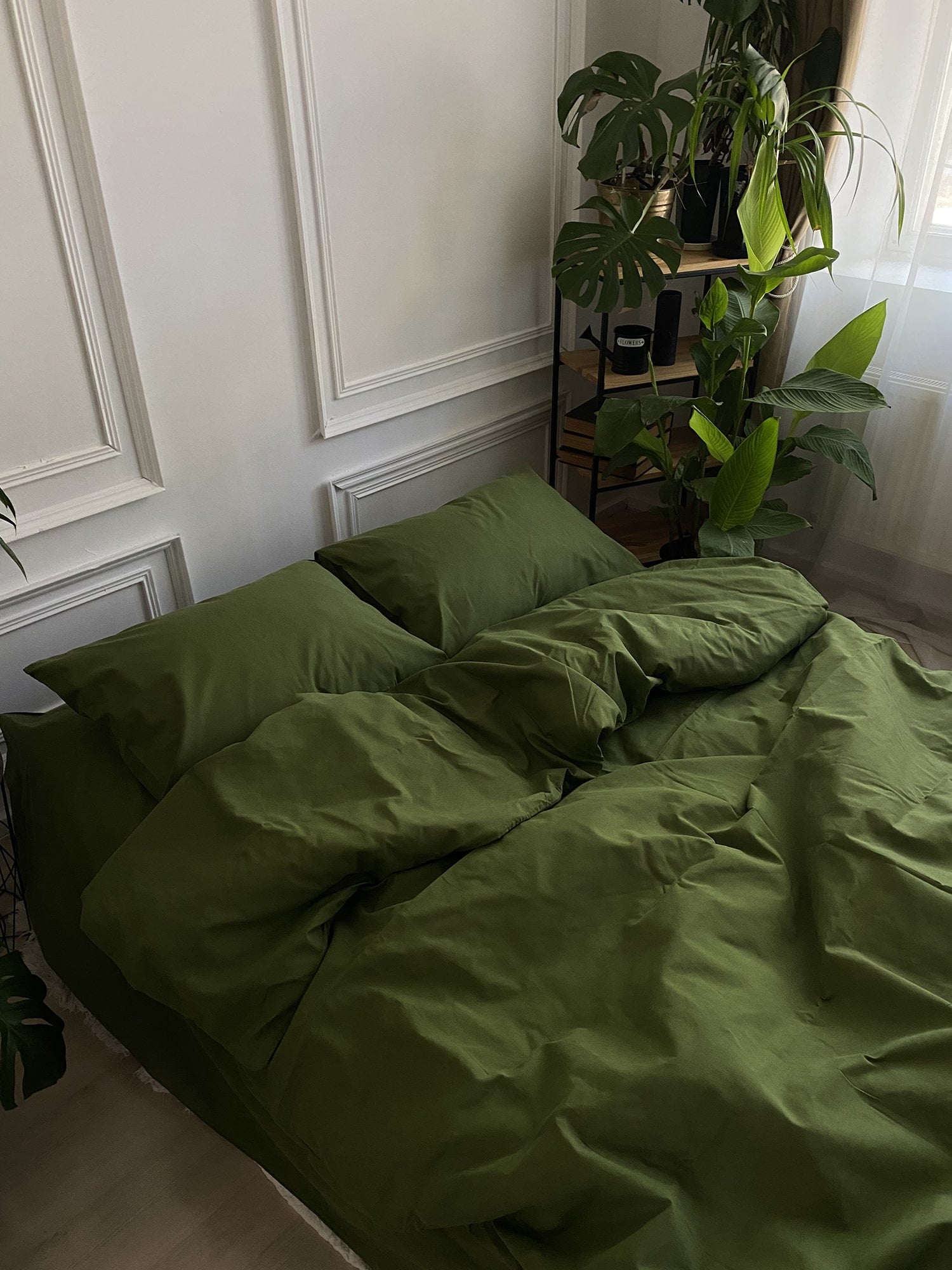 Комплект постільної білизни із бязі Matcha