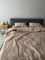 Комплект постільної білизни із бязі Mocco Stripe