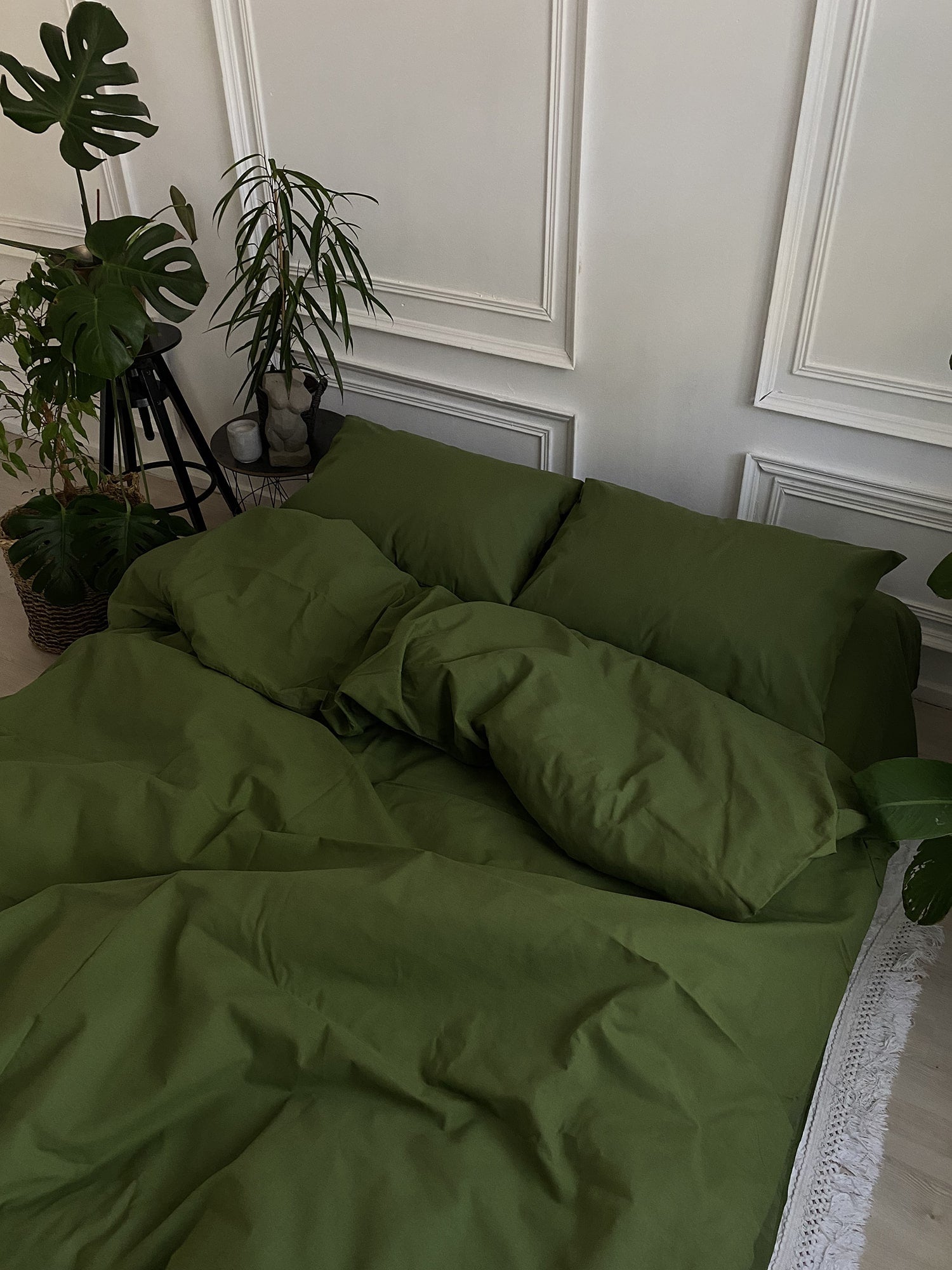 Комплект постільної білизни із бязі Matcha